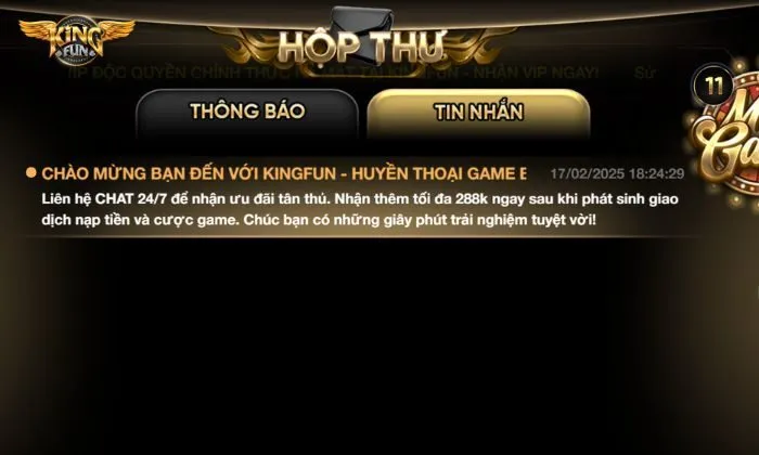 Chơi Kingfun hoàn toàn không bị bắt