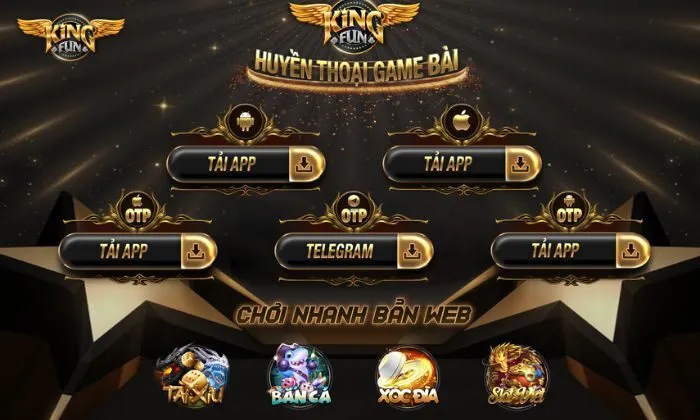Đăng nhập đúng trang web Kingfun, tránh bị lừa đảo